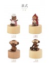 木制 動物款 旋轉音樂盒 MUSIC BOX (單個)